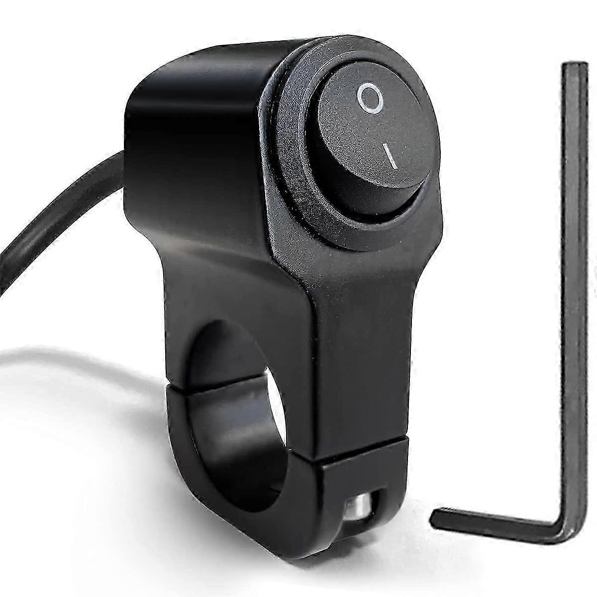 1 Piece 22mm (7/8") Motorcycle Handlebar Switch, MTB Handlebar Head...