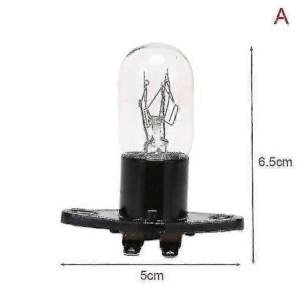 Microwave Oven Lamp Bulb Socket Design 230v 20w Replacement With Lamp Holder, Appliance Part