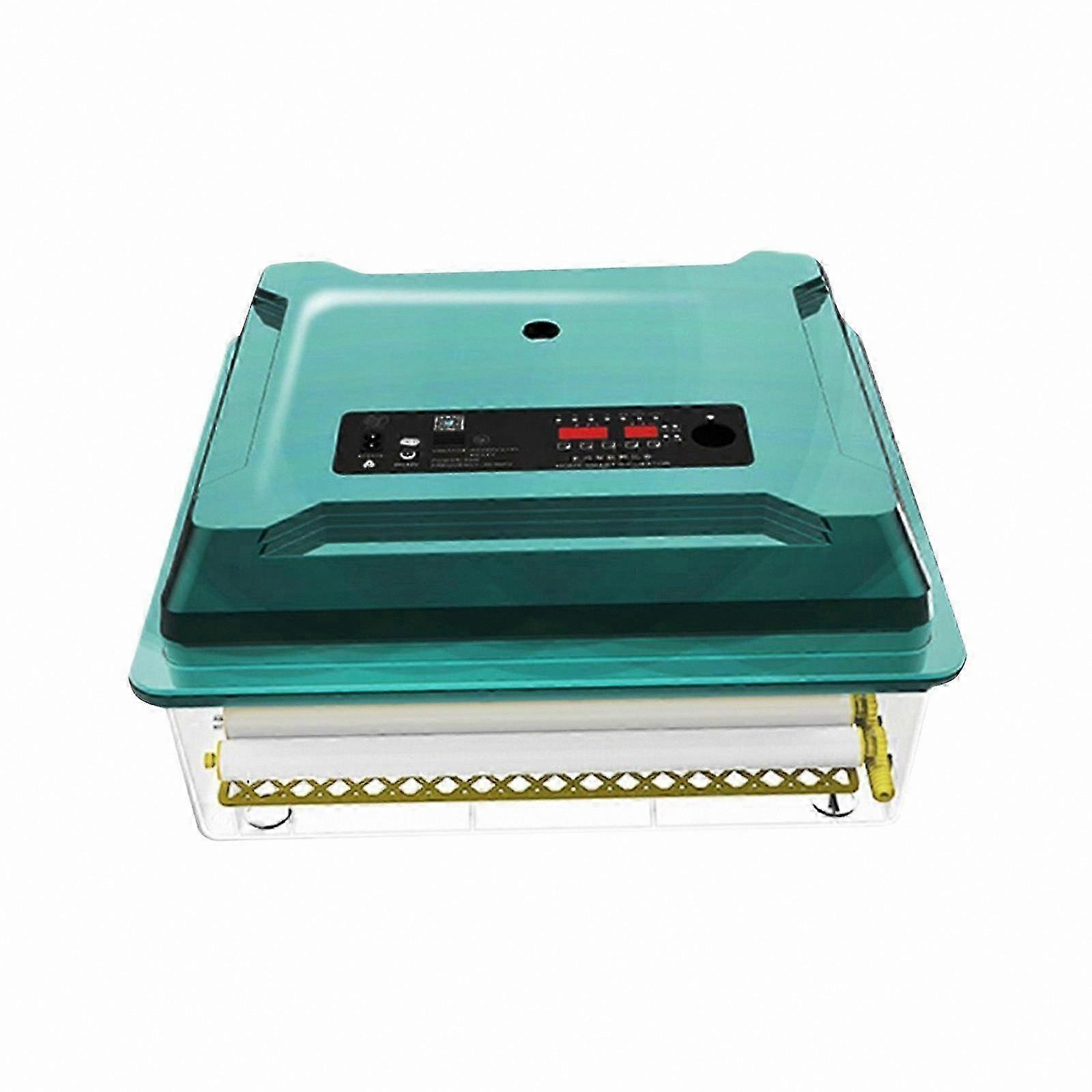 Incubator for Hatching Chicken, Duck, Goose, and Quail Eggs with LED Display, Auto Egg Turning, and Water Addition Feature