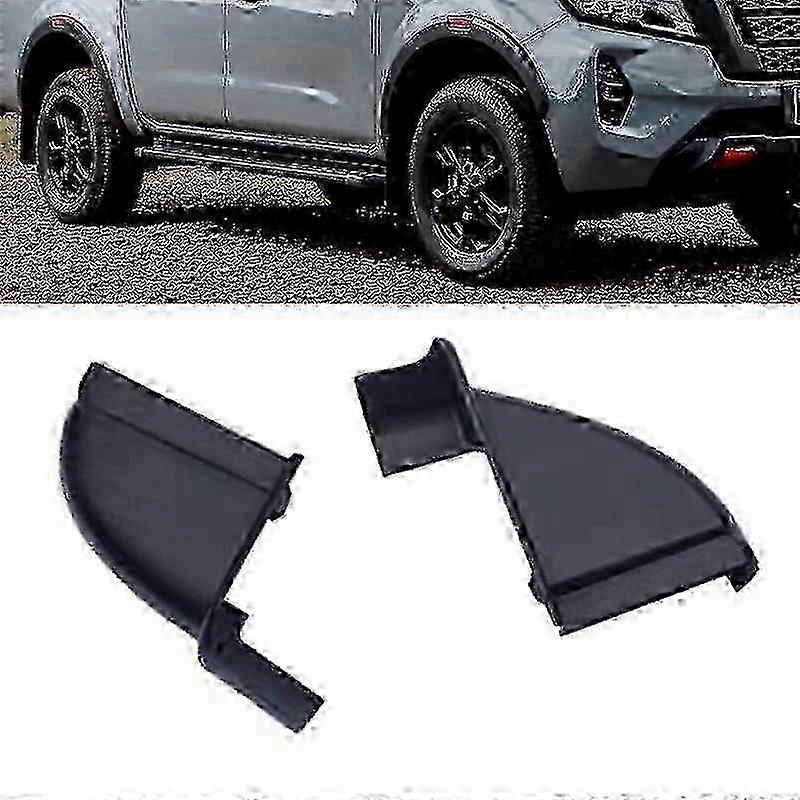 Running Board End Cap with Side Step Accessory for Nissan Navara D23 NP300 (2015-2018 Replacement)