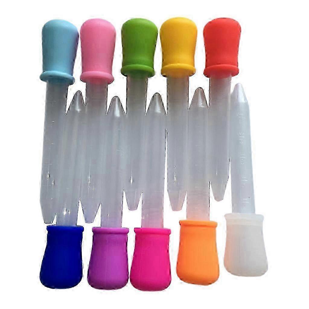 Liquid Eye Ear Pipette with 5ml Graduated Transfer Pipettes Dropper Edition Squeeze Bottles for Dispensing Liquid