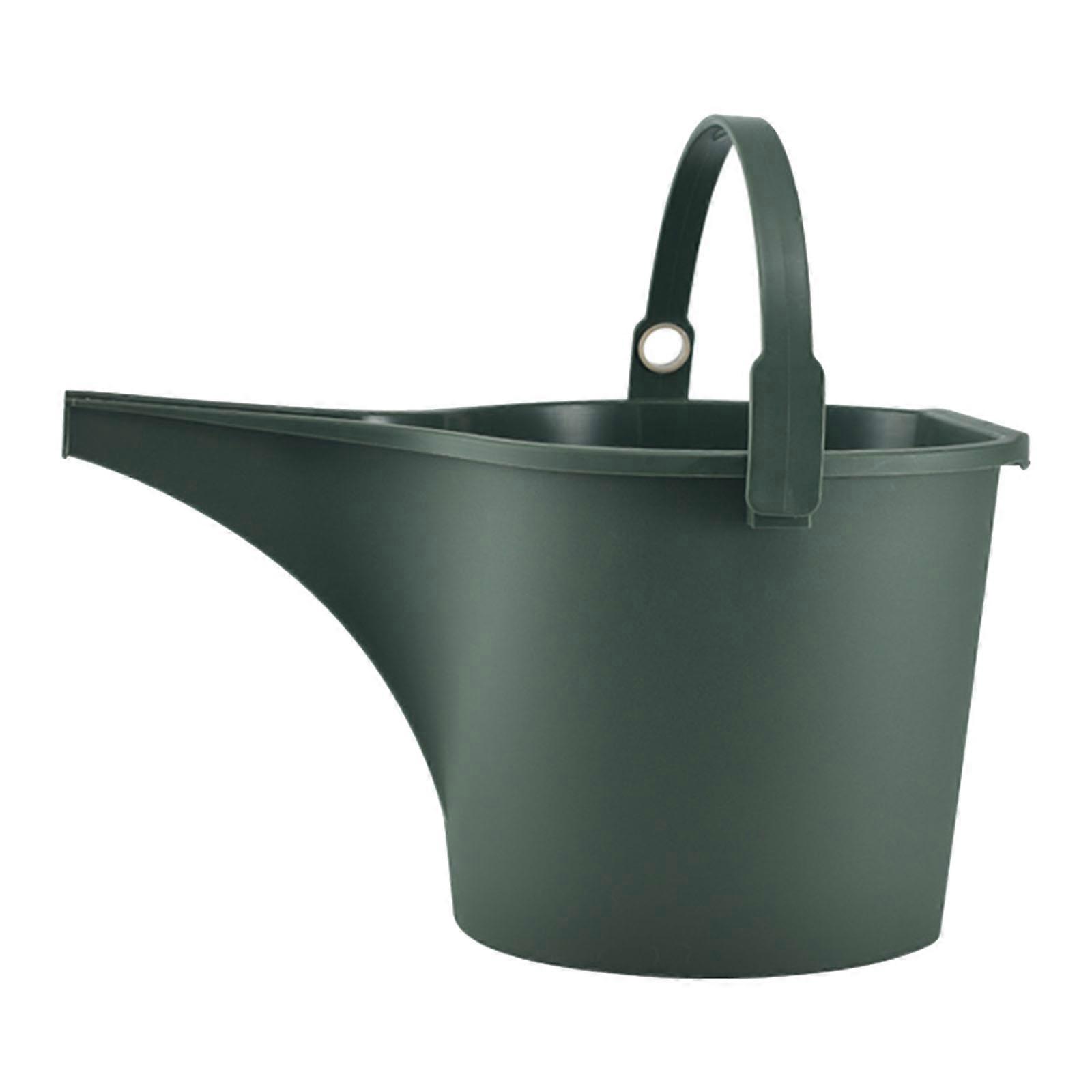 Heavy Type Plastic Watering Can 8L Big Capacity Light weight Long Spout For Efficient Garden Irrigation Multicolor