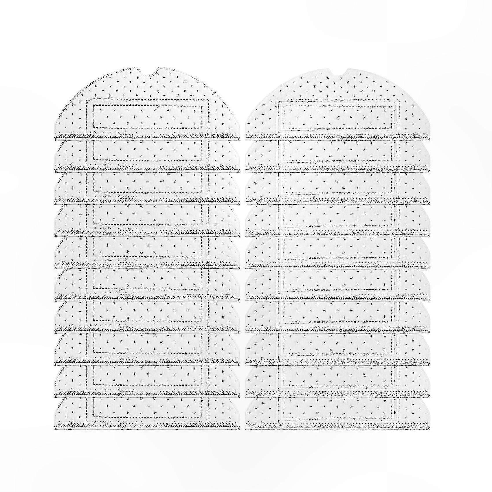 Replacement Mop Pads for Roborock S7 Model - 20 Count