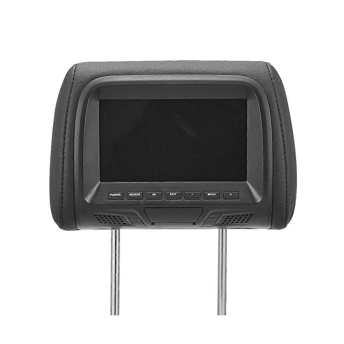 Universal 7Inches Car Headrest Monitor Screen Rear Seat Entertainment Multi-Media Player for AV USB