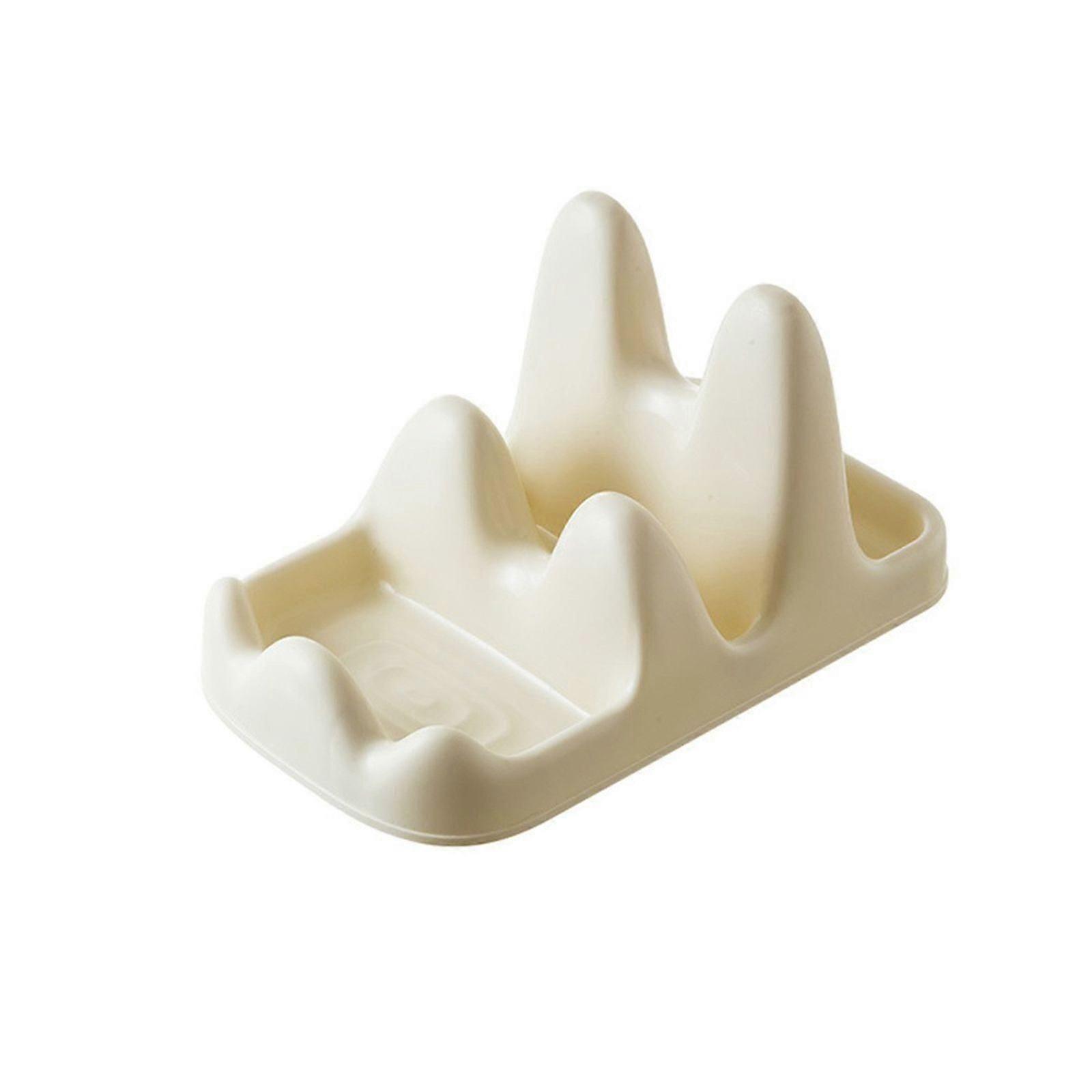 مسند ملعقة مع حامل غطاء أداة مطبخ متعددة الوظائف