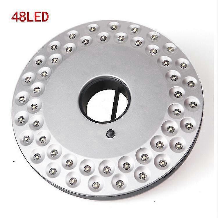 48 LED Light Disc Camping Torch Tent Light Bedside Lamp Awning Light Bat