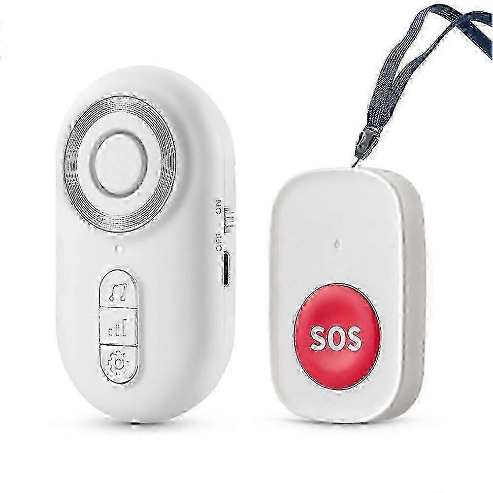 Caregiver Pager Wireless Nurse Call Buttons for Elderly Monitoring SOS Alert System Portable Alarm Call Bell Qhzl A-G