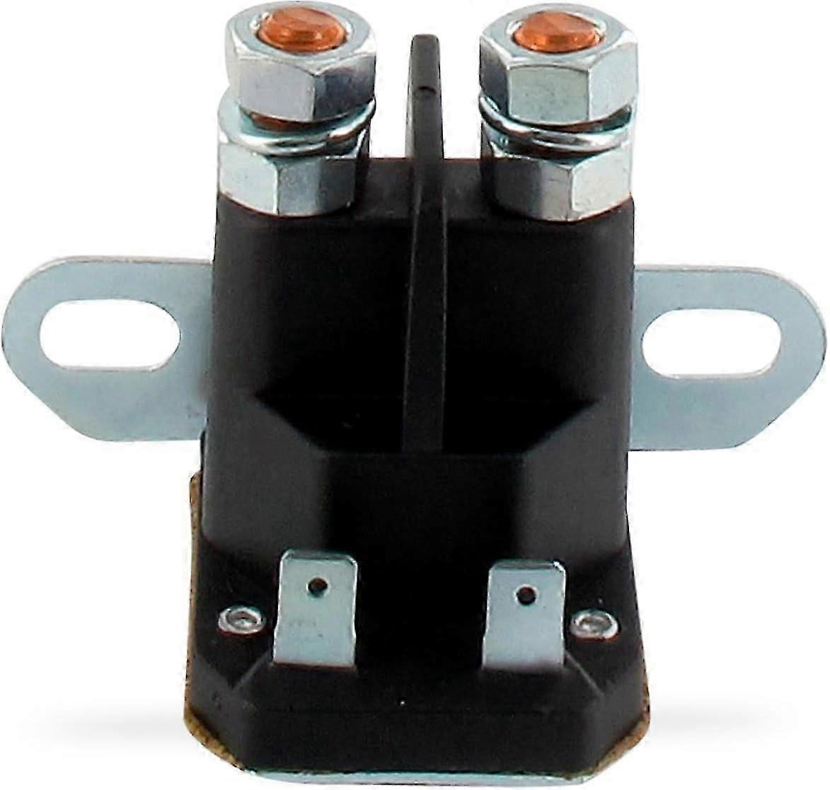 Starter Relay - Replacement Part Fits Castelgarden & Stiga Ride-on Mowers - Side Mount & 2 Terminal + 2 Plug Connection