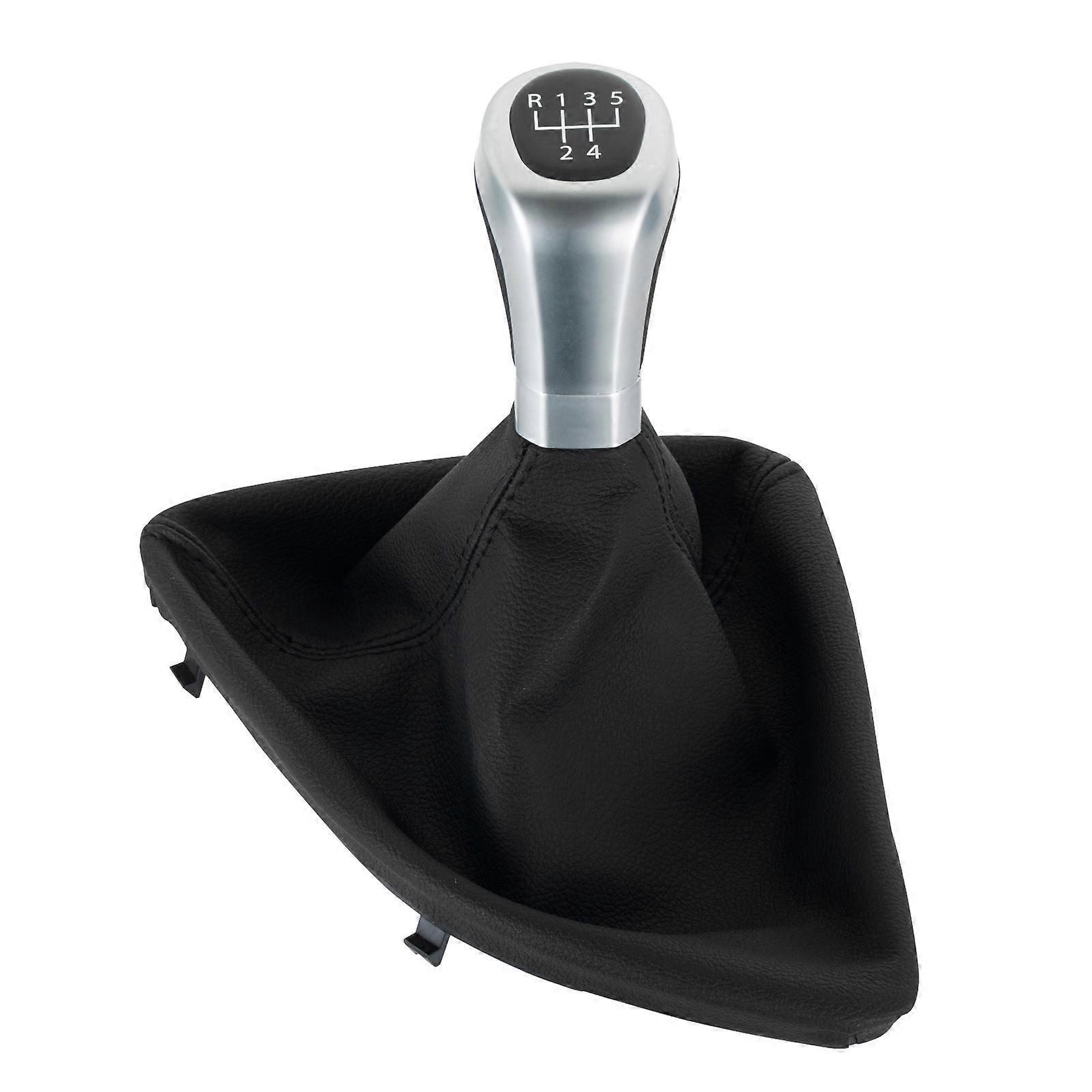 Suitable for BMW E81 E82 E87 E88 gear shift dust cover gear knob 5-speed shift hand ball~02188