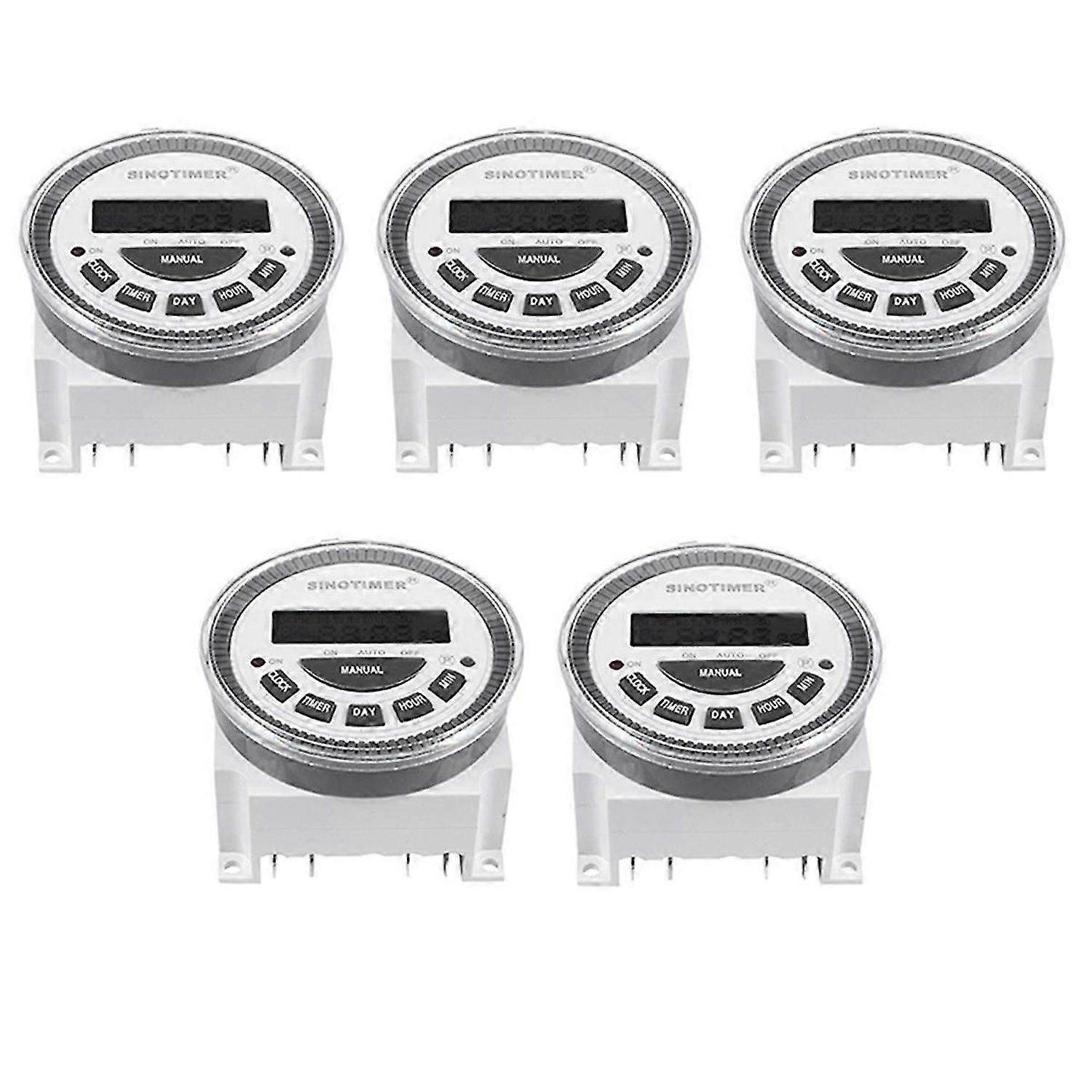 Digital Timer Lighting Switch Output Voltage With Cover