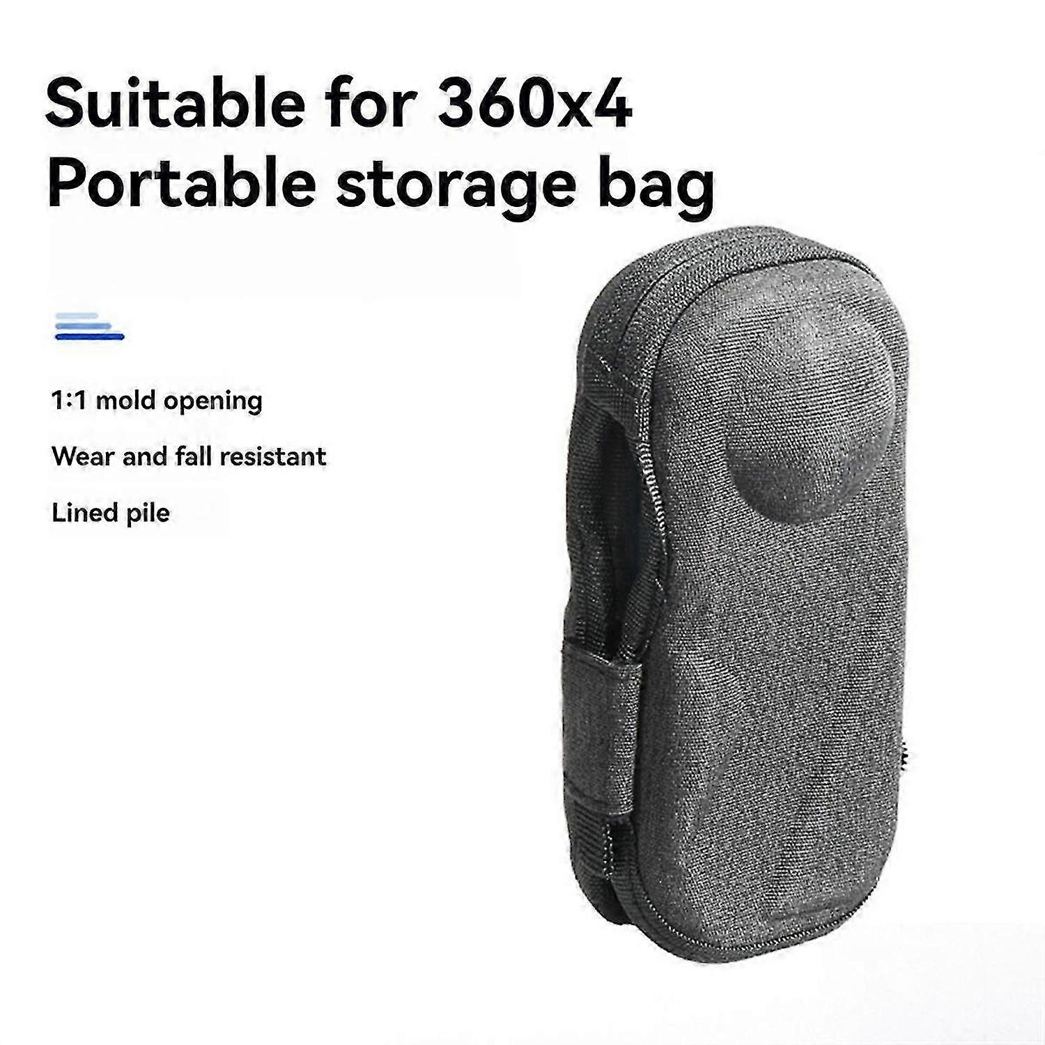 Suitable for X4 Sports Camera Protective Case Mini Storage Box, Splashproof and Shockproof,B