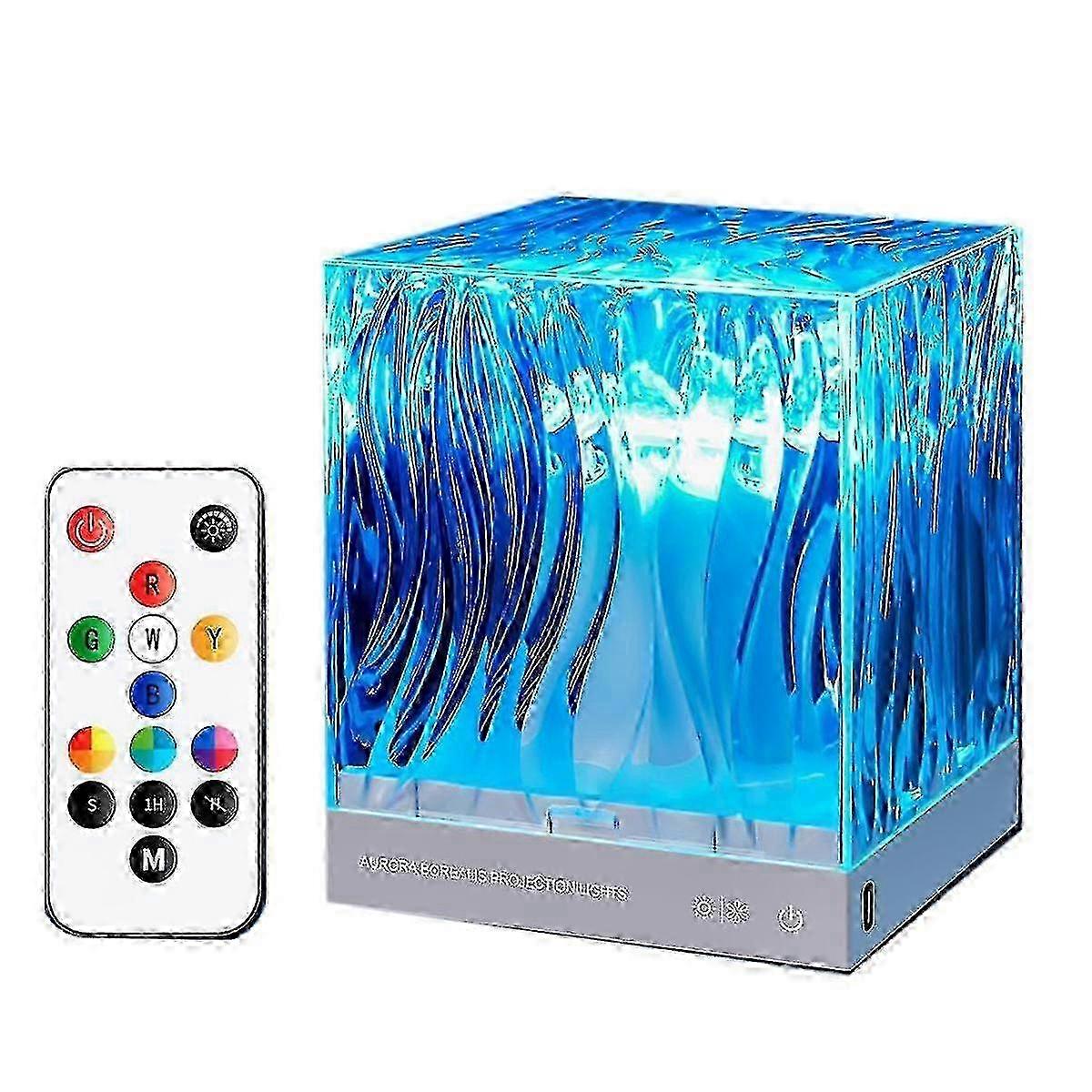 Northern Lights Aurora Projector Light,18 Colors Lighting Galaxy Projector Mood Lighting,Remote Timer Projector Lights 2025