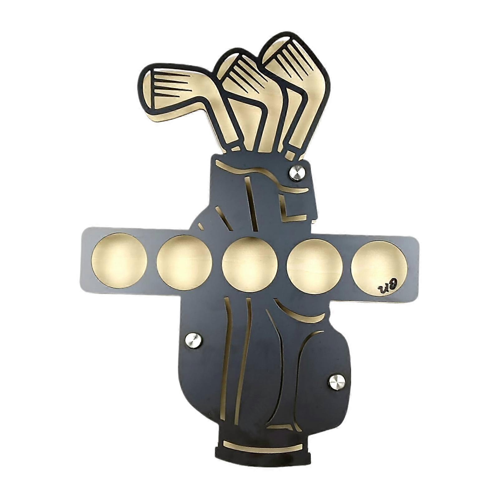 Golf Ball Display Holder Creative Decorative Wall Decor Ball Collection Case