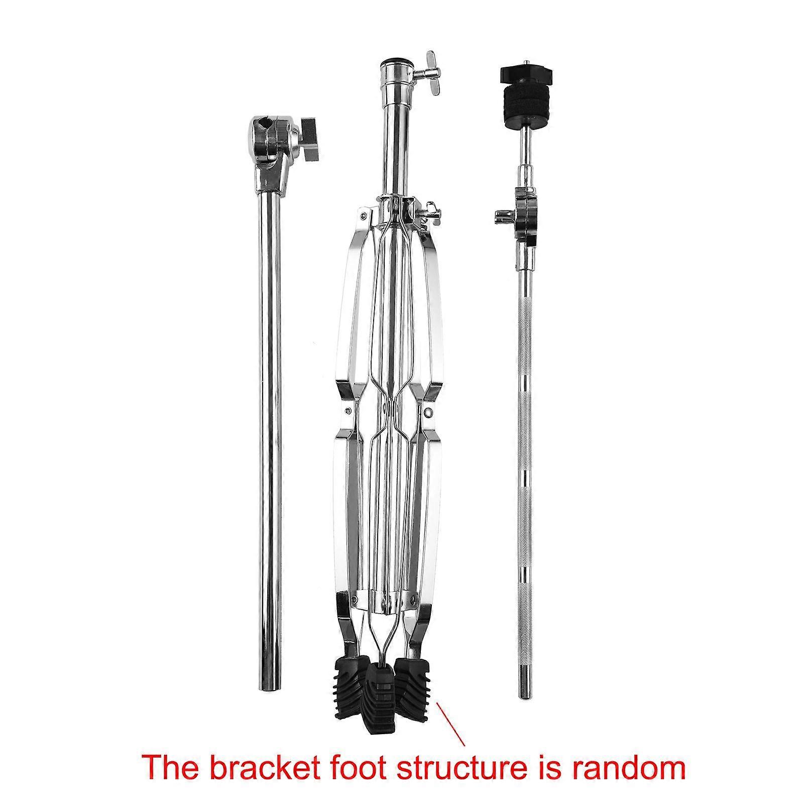 Cymbal Stand Straight Boom Cymbal Stand Double Braced Legs Height Angle Adjustable Cymbal Support Rack