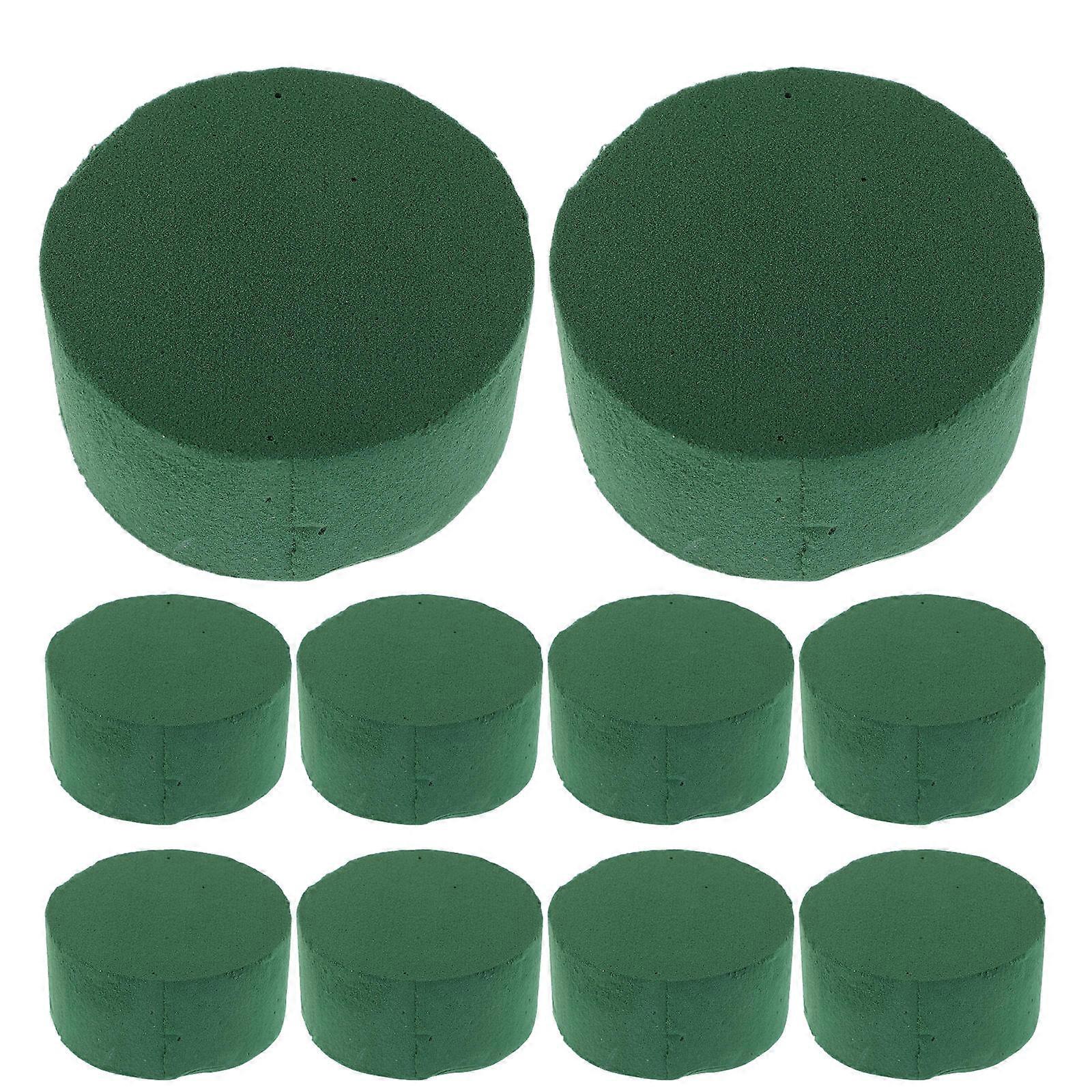 30Pcs Green Floral Foam for Flower Arrangement Absorbent Blocks Bouquet Base