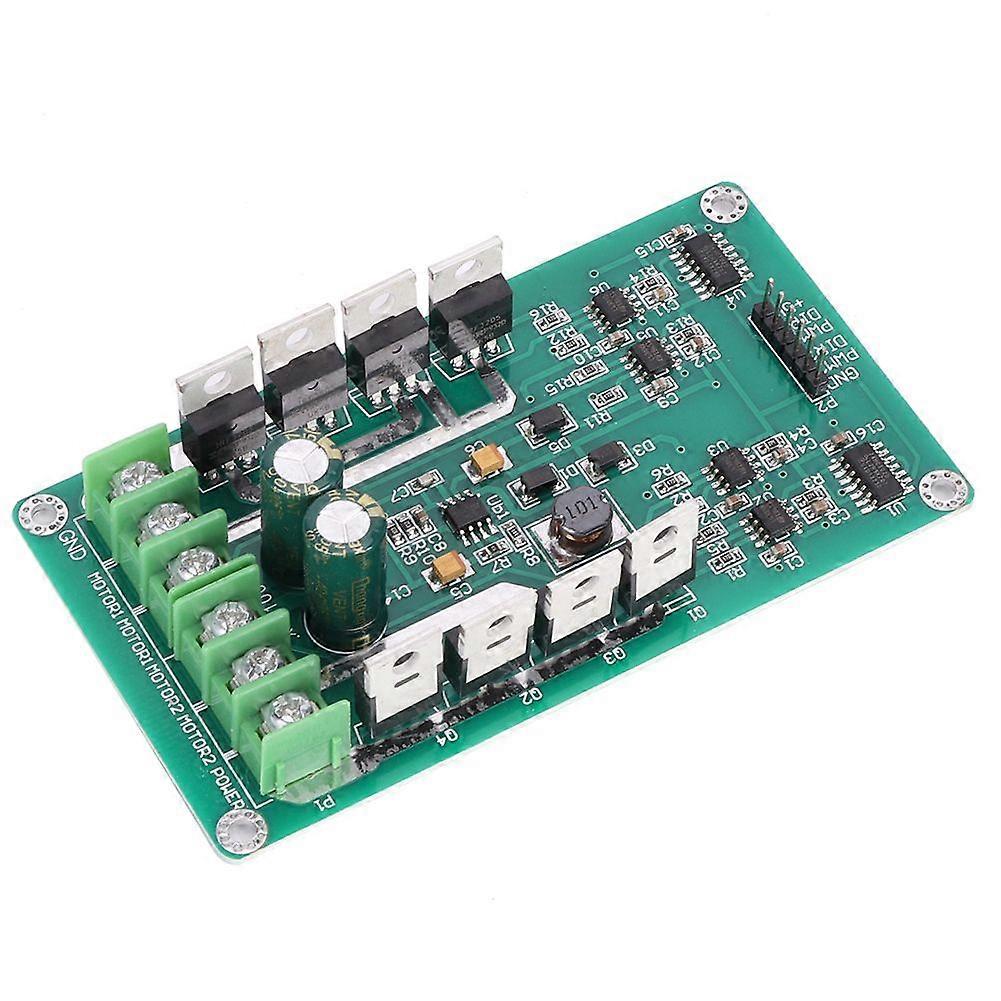 Industrial 15A Dual Channel DC Motor Drive Module With Brake Function Electronic Component