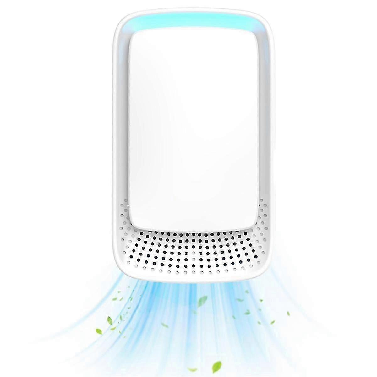 Home air ionizer purifier plug in type with quiet performance for bedroom use