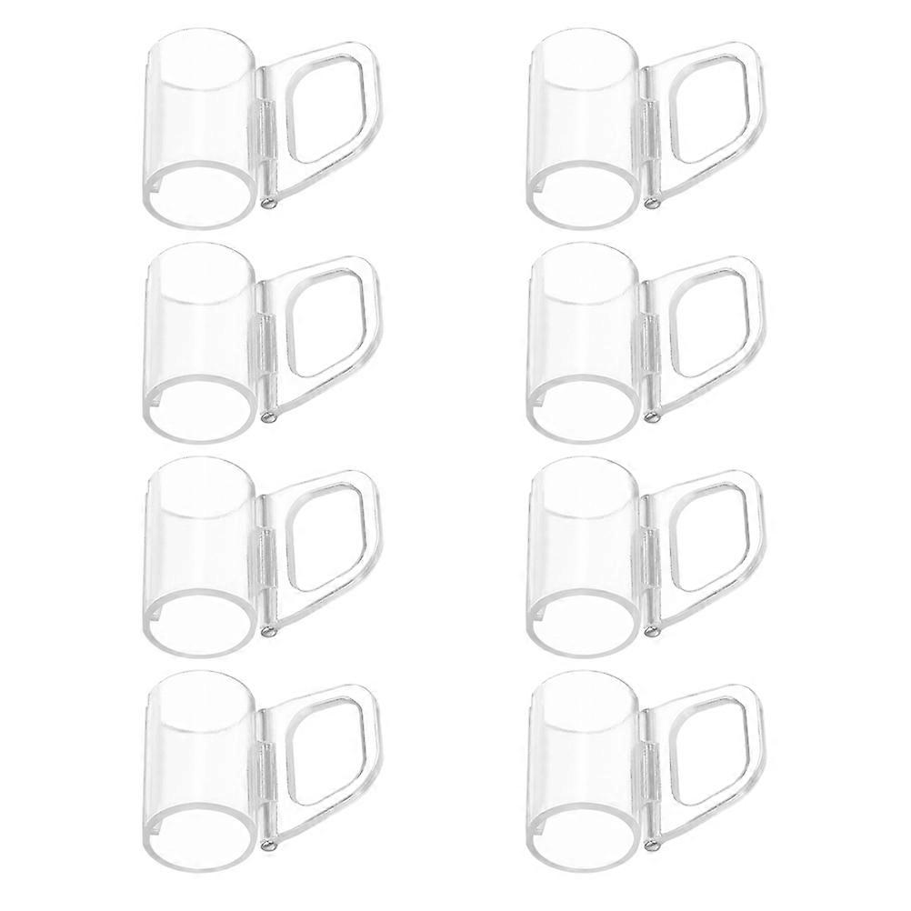 Pleated Shade Lift Hooks Handles Plastic Blind Clips for 24Pcs Window Shades