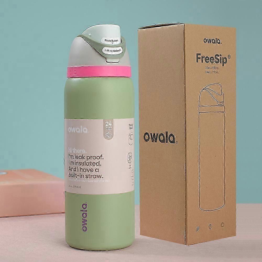 زجاجة مياه رياضية مزدوجة من الفولاذ المقاوم للصدأ كوب معزول بالفراغ سعة كبيرة