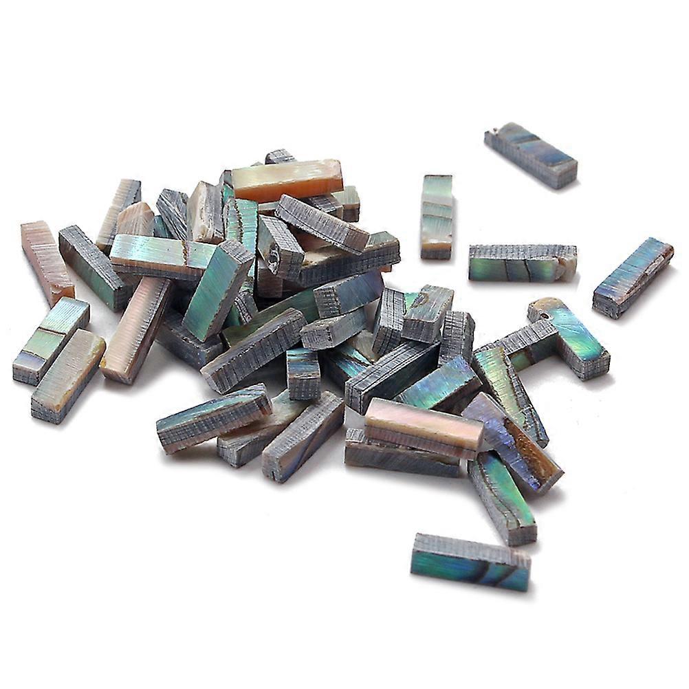 10Pcs Abalone Shell Guitar Trim for Binding Use Durable Colorful Purfling Strip