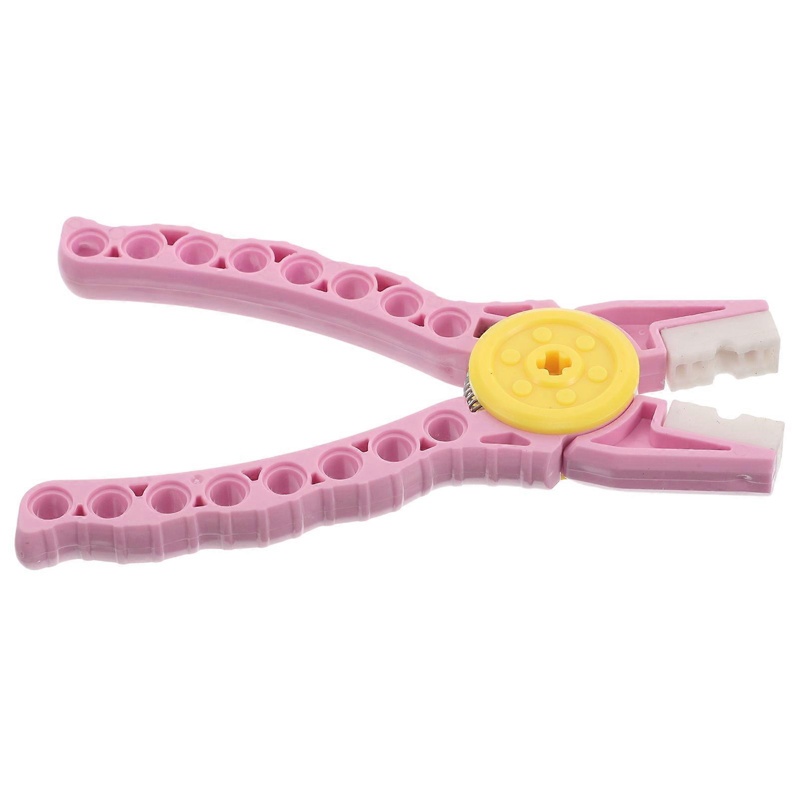Brick Remover Small Brick Plier for Construction Use 5Pcs Pink Plastic