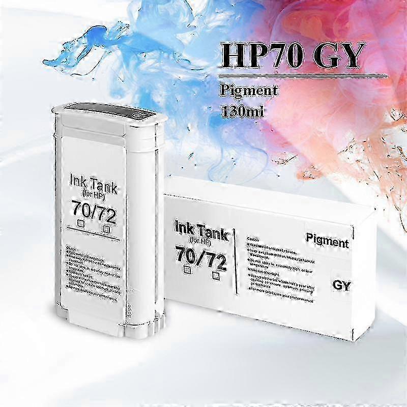 hg 130ml For HP 70 HP70 Compatible Ink Cartridge With Full Pigment/Dye Ink For HP Designjet Z2100 Z3100 Z3200 Z5200 Z5400