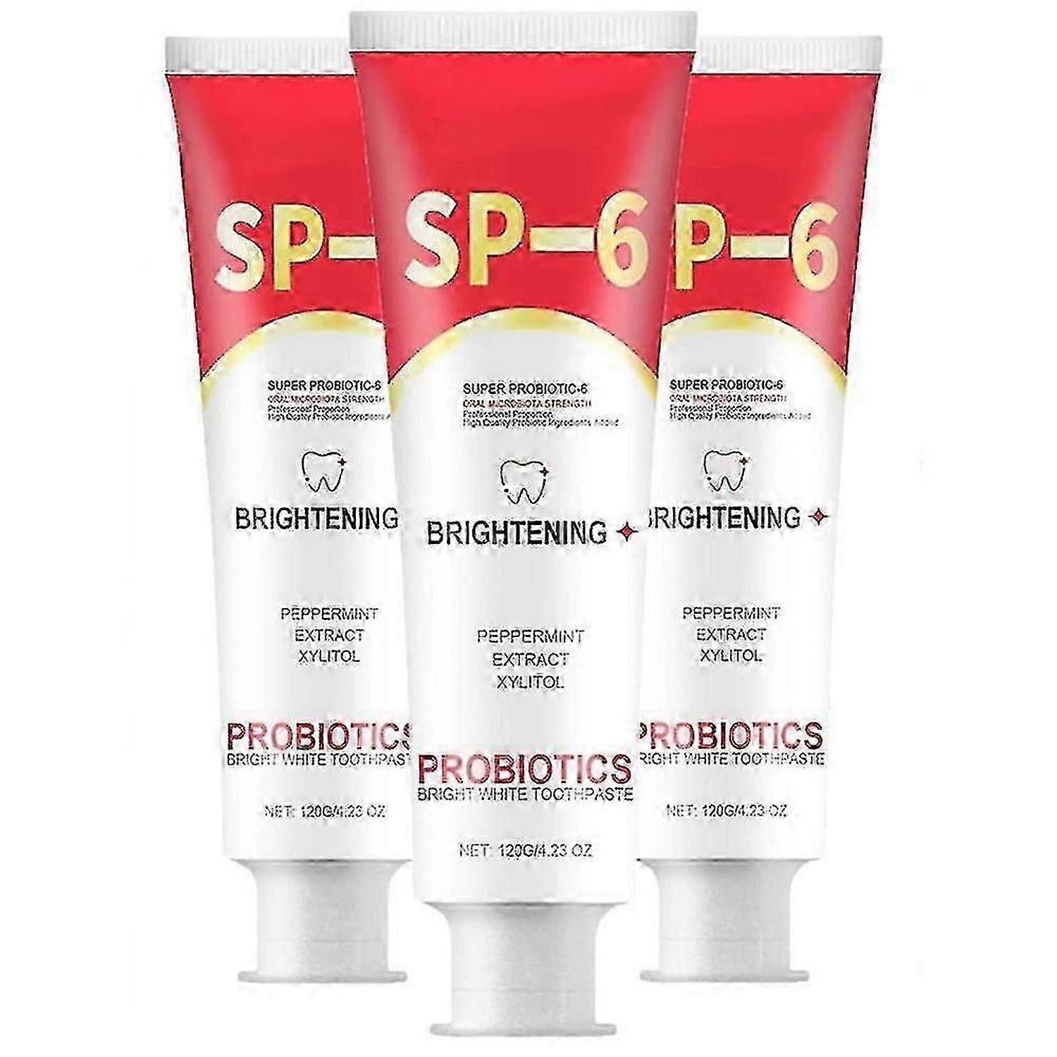 3pcs Sp-6 Probiotic Toothpaste,sp-6 Toothpaste