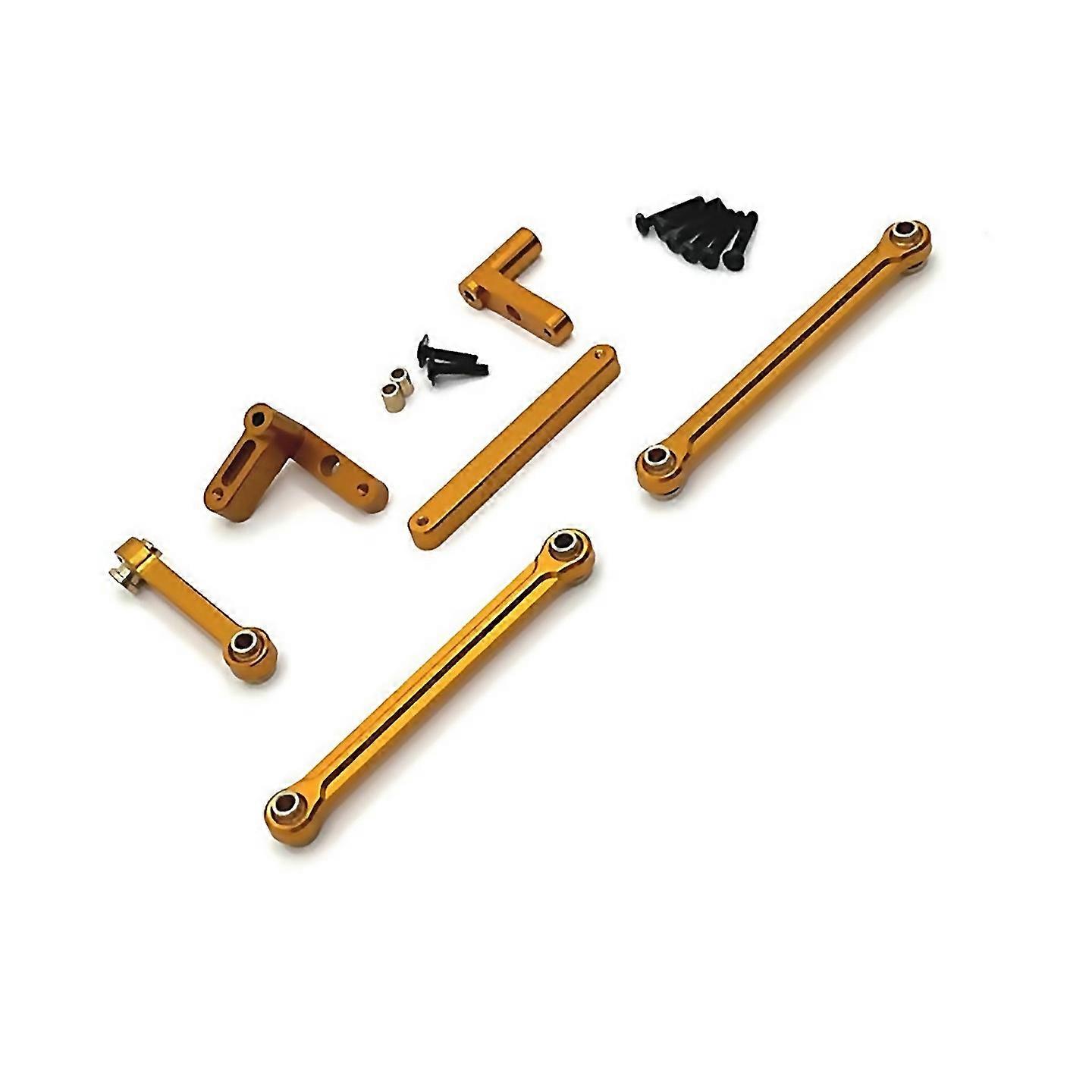 For Rc Car Upgrade Steering Rod Set For Hospeed 114 All Series Gold