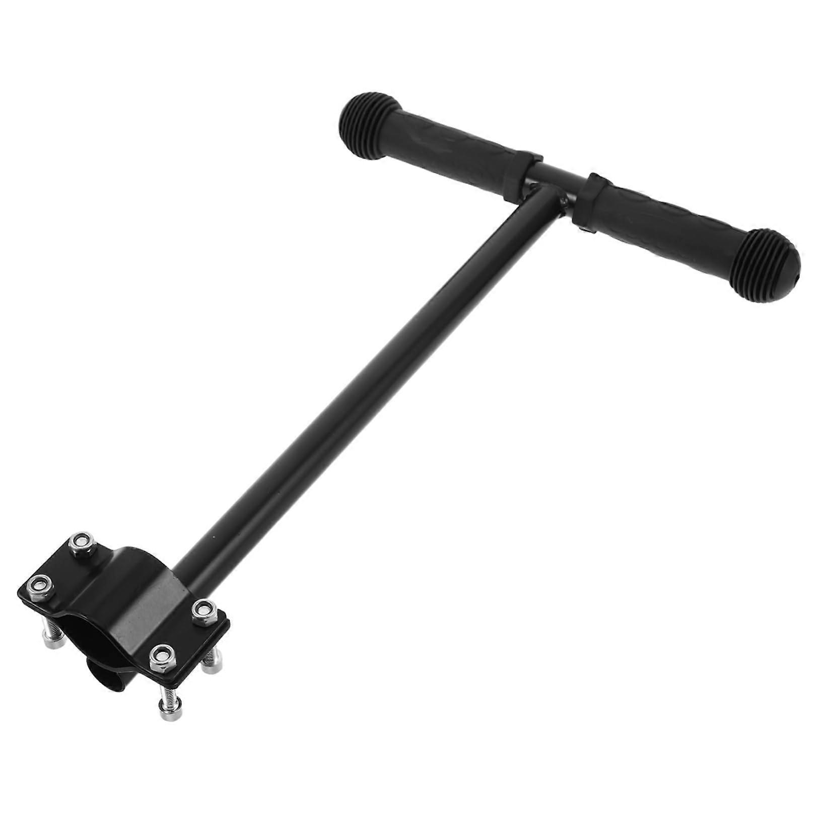 Stroller Handle Extender Attachment Adjustable Length Bar For Strollers, Wagons, Carriages Universal Fit Soft Grip
