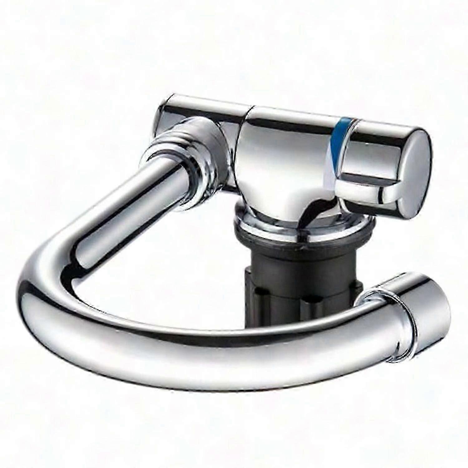 Single Handle Faucet with 360 Rotation and Foldable Design for Hot and Cold Water Mixing in Kitchen Use Cs
