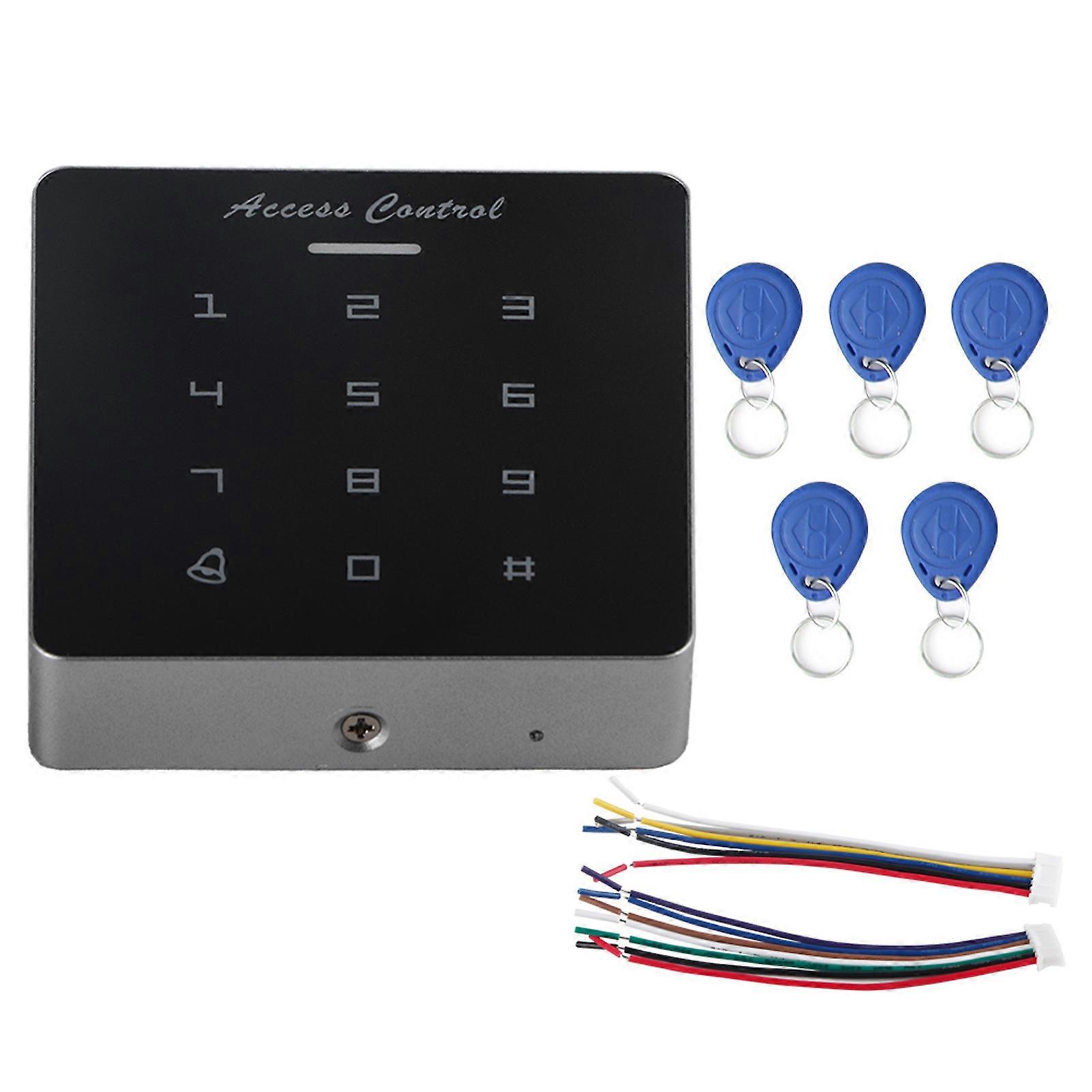 Lecteur de carte RFID avec mot de passe, contrôle d'accès aux portes, contrôleur sans contact, système de clavier, carte d'identité