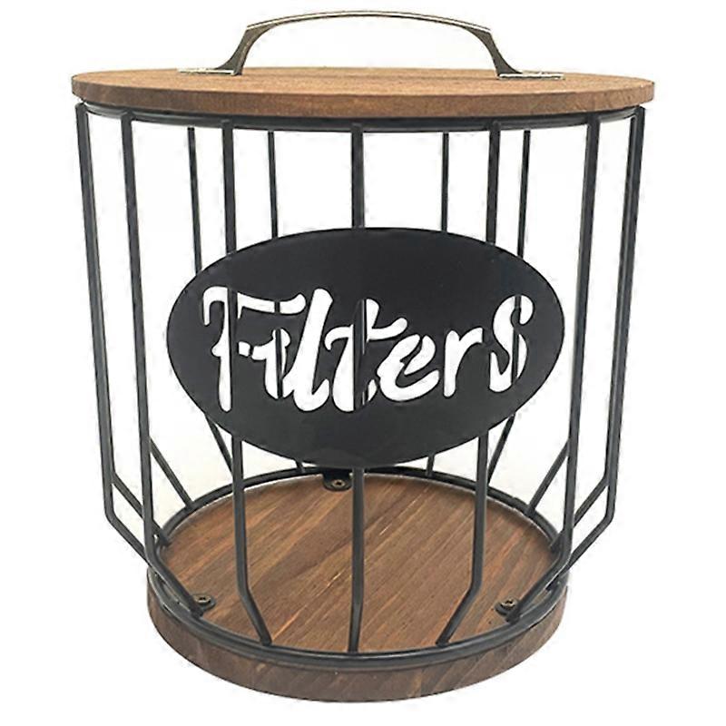 Coffee Filter Holder Storage for Coffee Bar Parts Storage Container