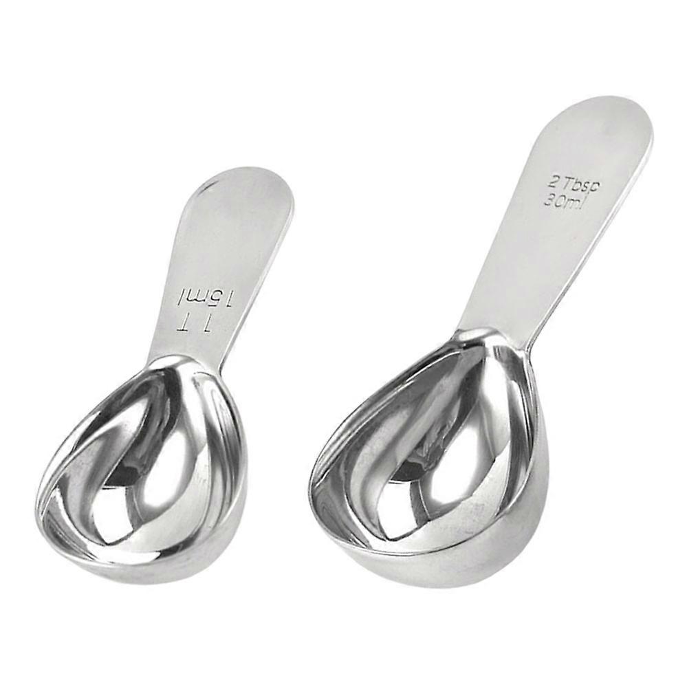 Stainless Steel Measuring Spoons Kitchen Measuring Tool For Baking Cooking 2Pack