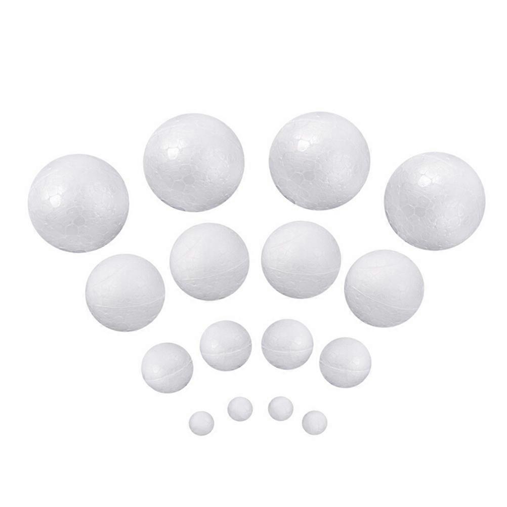 20 Pieces Polystyrene Ball Ornaments Ideal For Students DIY Handwork And Crafts 6cm