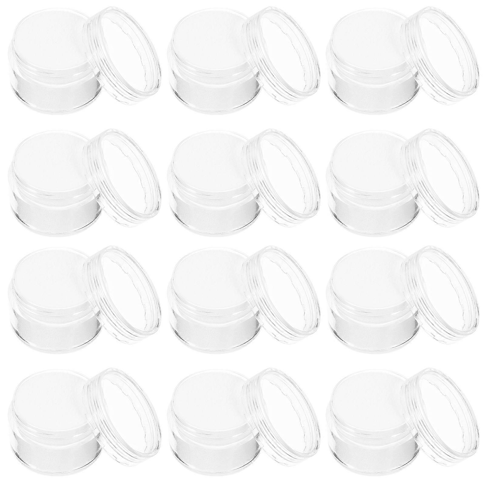 Gemstone Display Case Small Jewelry Storage Box for Organizing 24Pcs