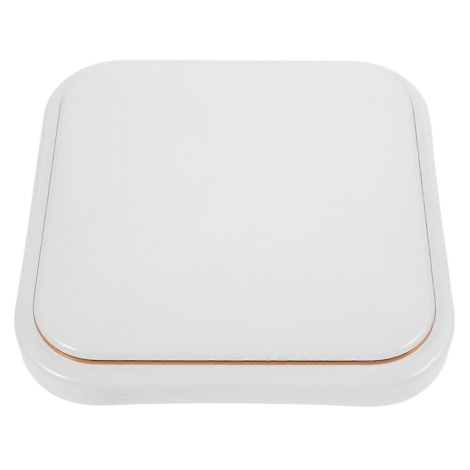 Ceiling Light Cover 3Pcs Square LED Light Shade Modern Simple Home Lighting White Easy Installation