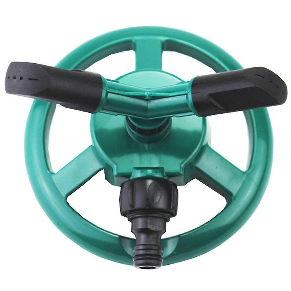 Stable Base Lawn Sprinkler for Garden Watering 2Pcs Rotating Plastic Sprinkler