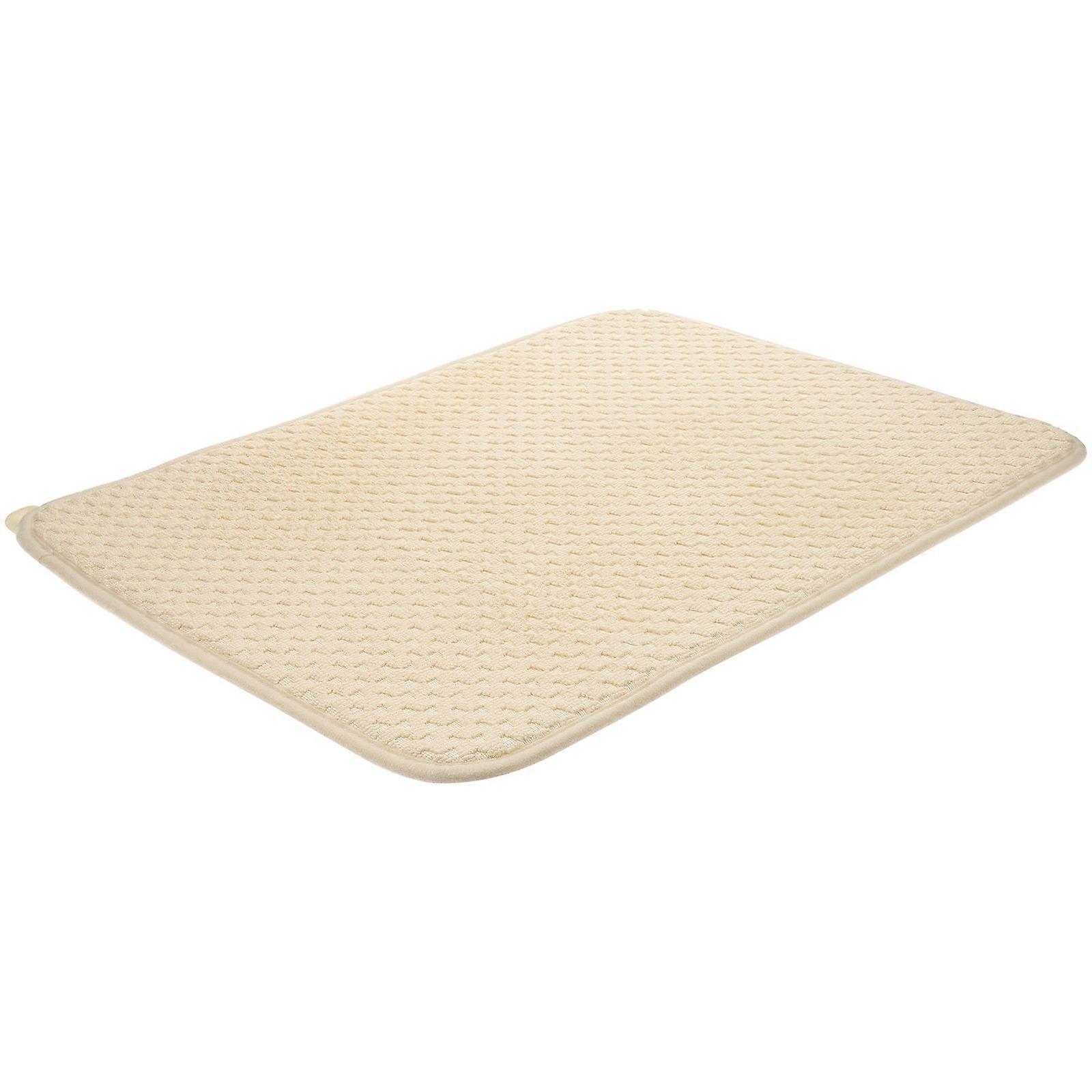 Water Absorbing Drying Mat for Kitchen Use 3Pcs Microfiber Set