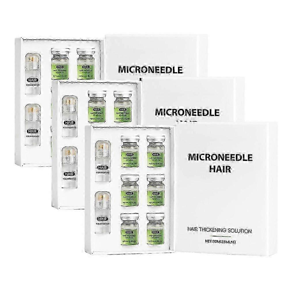 Avancerad hårväxtlösning: Alphainfuse håråterväxtsystem 1-3 set + ginsengbehandling