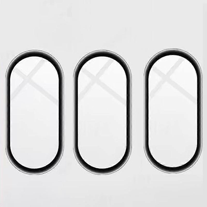 1-3PCS 3D Curved Screen Protector For Xiaomi Mi Band 10 9 Mi Band 8 7 6 Anti-scratch Soft Tempered Glass Film Mi Band9 Not Glass