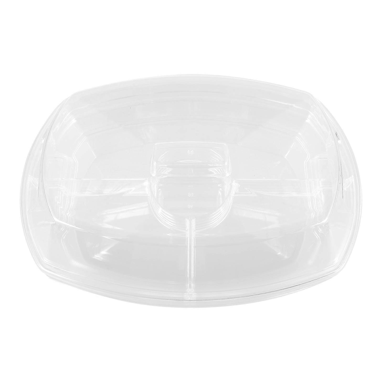 Iced Serving Trays For Parties 1 Set Plastic Material Suitable For Other Occasions 38.10X27.90X12.50CM Easy To Clean