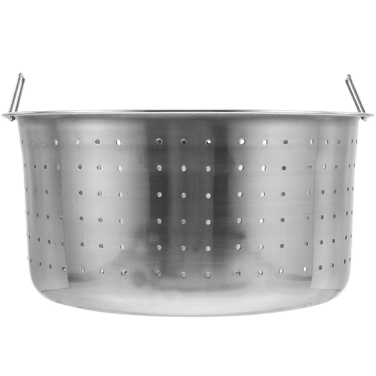Steaming Basket Round Metal Steamer for Cooking Food with Hook