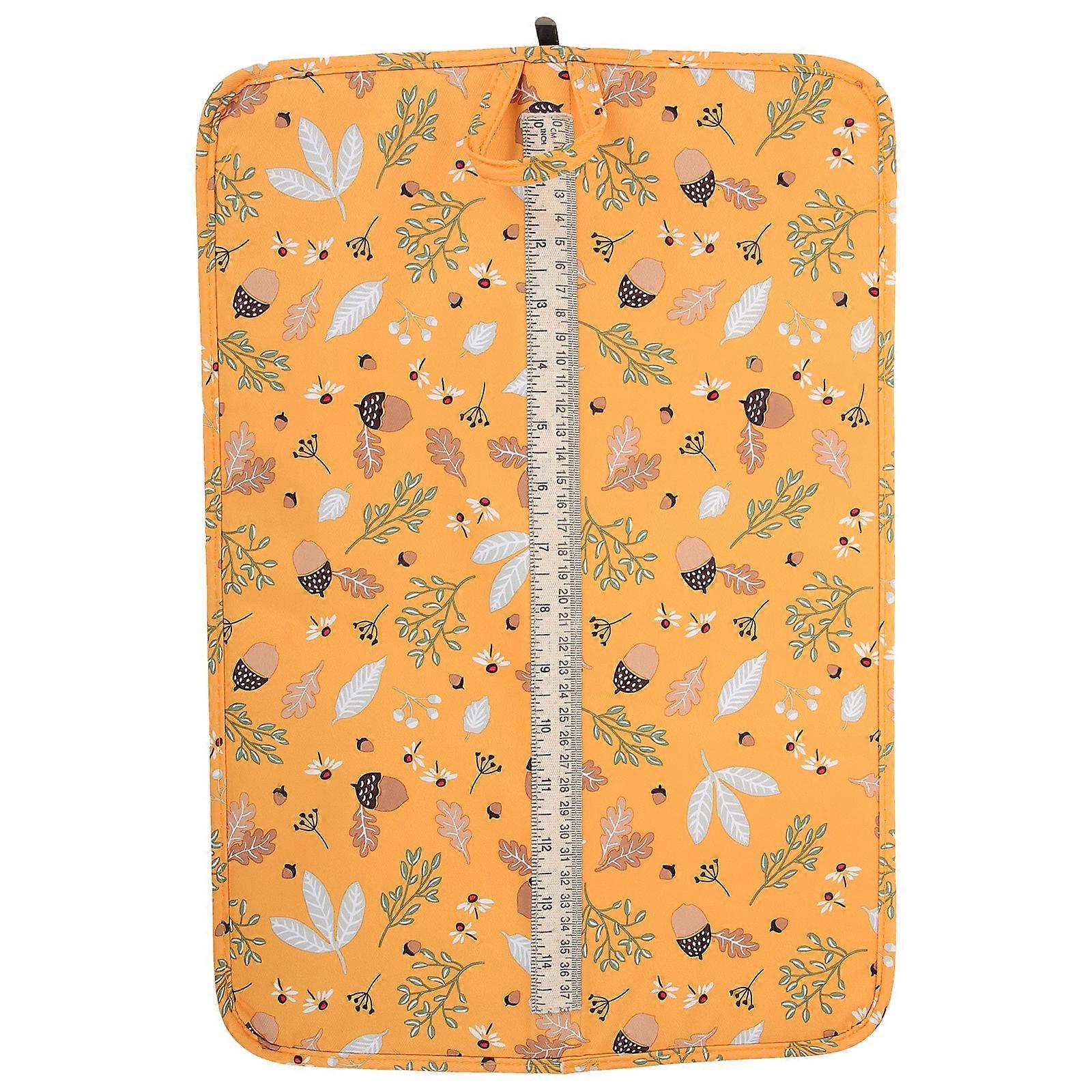 Knitting Needle Holder In Multi Color For Knitting Tools Crafted From Wear-Resistant Fabric With Stylish Pattern 1Set