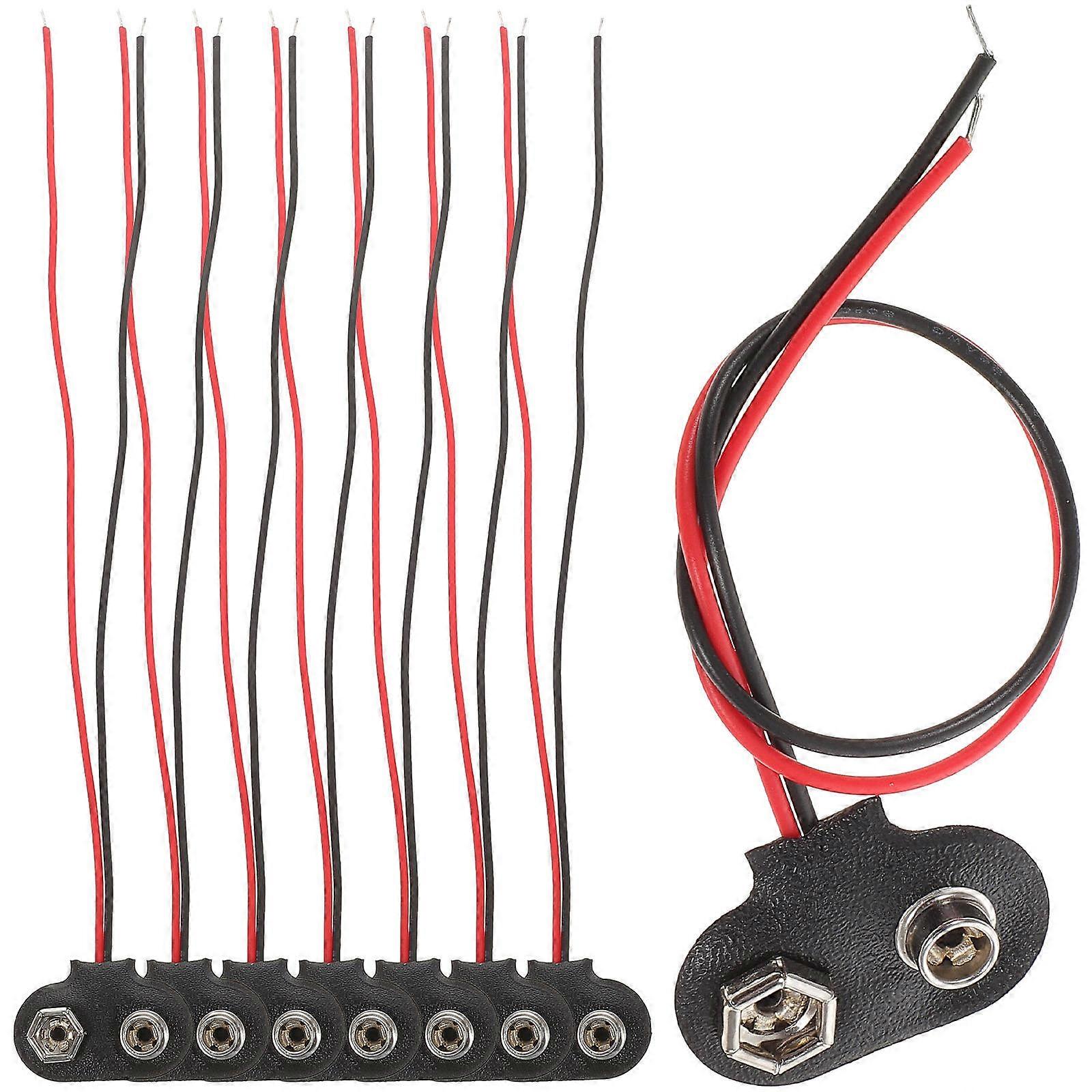 9V Battery Connector for Student Use 50Pcs Pack