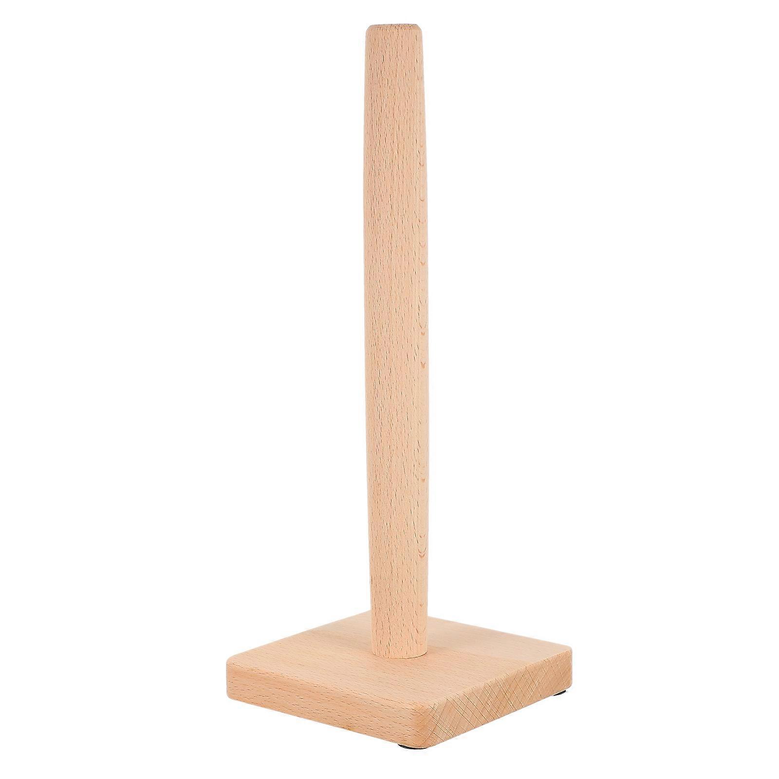 Toilet Paper Roller Rod Vertical Design Household Users Various Decorative Occasions Burlywood 1Pack