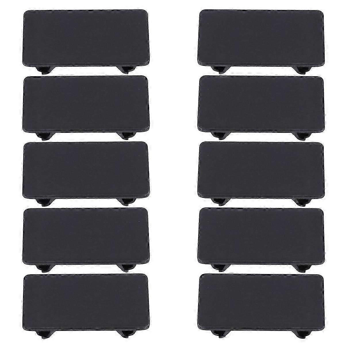 10Pcs Standby Rocker Switch Panel Cover Blank Back Plate