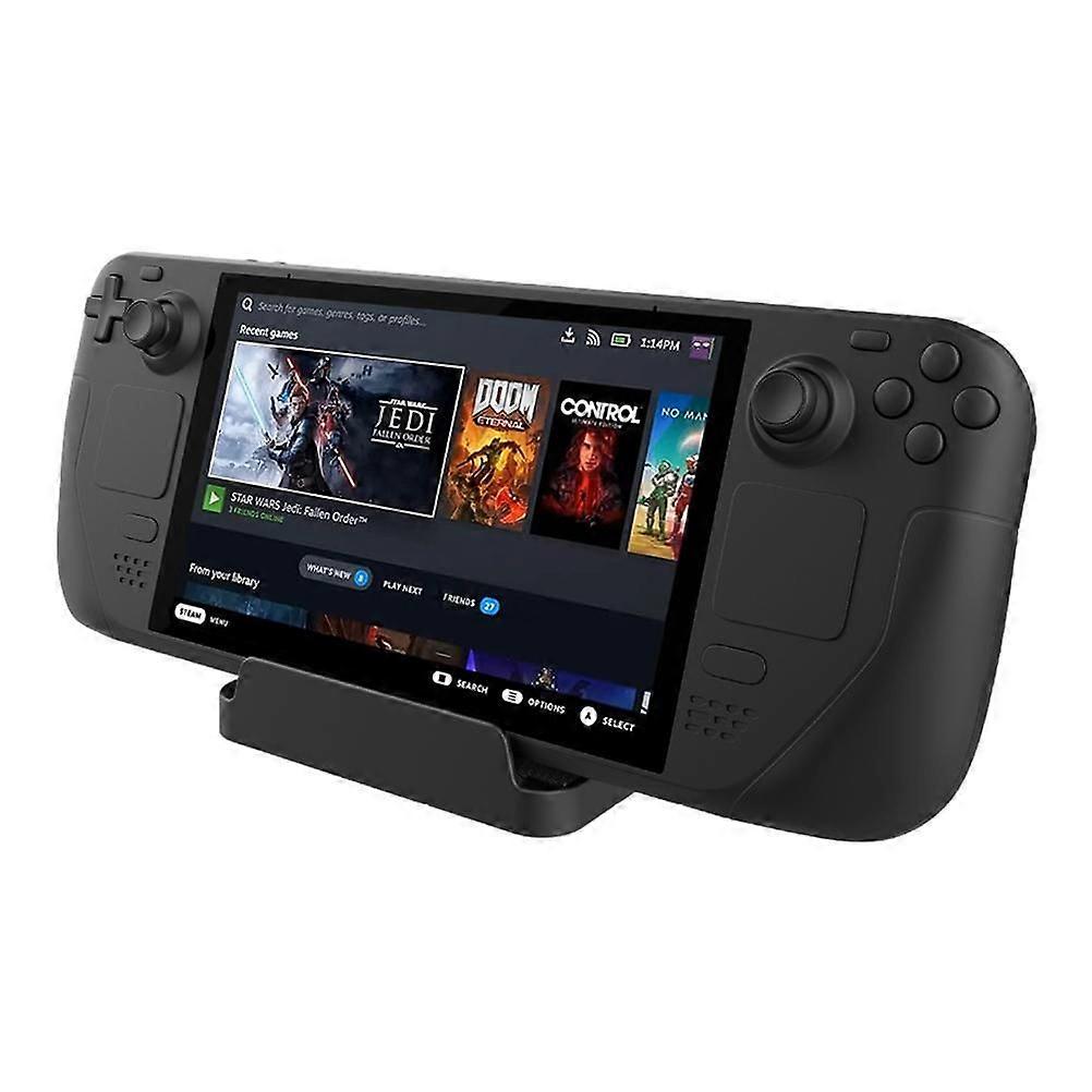 Stand Base Compatible for Steam Deck Dock with Anti Slip Silicone Pad Compatible for Switch/Switch OLED/Switch Lite and Smartphones