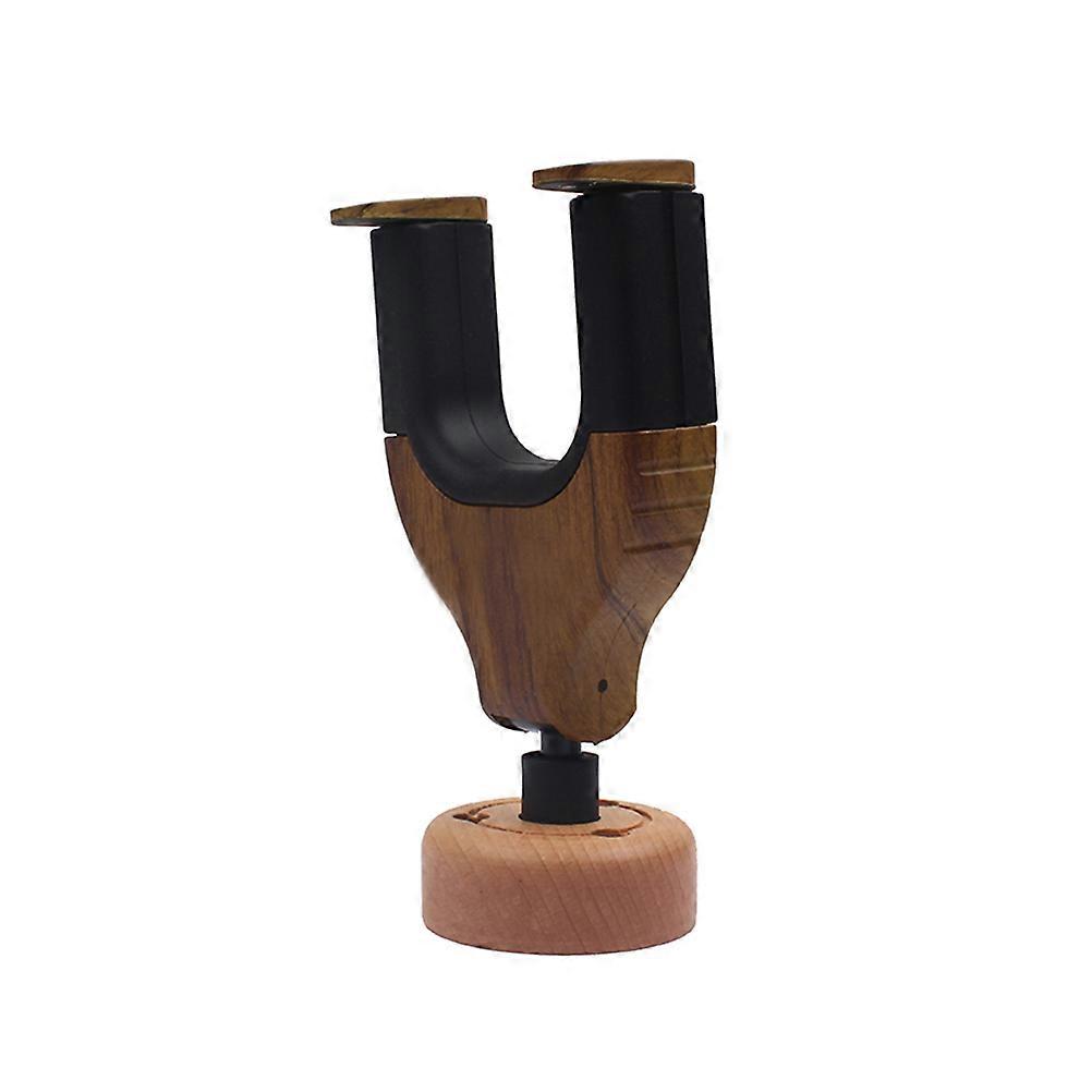 Guitar Wall Hanger 2Pcs Rack Hook Holder For String Instruments Light Brown Wooden Material Ideal For Home Or Studio Use