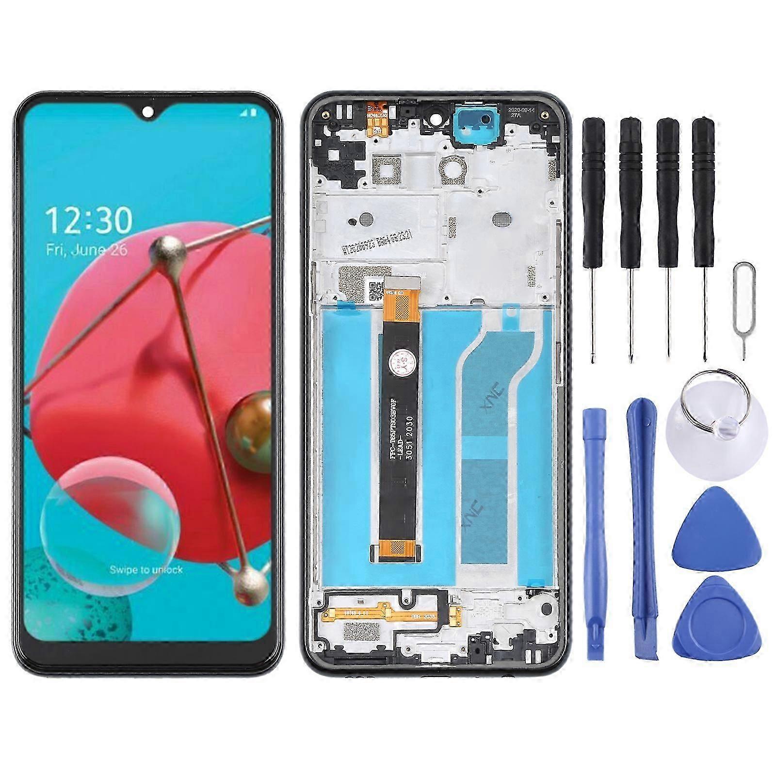 TFT LCD Screen for LG K51 LM-Q510N with Digitizer Full Assembly(Black)