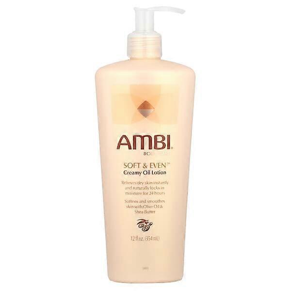 AMBI, Soft & EvenÃÂÃÂÃÂÃÂ¢ÃÂÃÂÃÂÃÂÃÂÃÂÃÂÃÂ¢ Creamy Oil Lotion, 12 fl oz (354 ml)